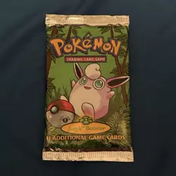 Pokemon TCG Jungle 1st Edition Booster Pack Sealed 1999 11 Cards - Image 1