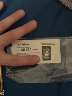 Pokemon TCG Jungle 1st Edition Booster Pack Sealed 1999 11 Cards - Image 3