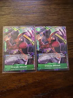 Dracule Mihawk (Illustration Box Vol.4) ST12-003 One Piece Promotion Cards Foil - Image 1