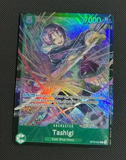 Tashigi (Store Treasure Cup 2025) OP12-031 One Piece Promotion Cards Foil - Image 1