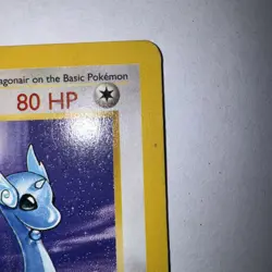 LP - Pokemon Card - Base Set 18/102 - DRAGONAIR (rare) **Shadowless** - Image 5