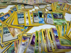 VINTAGE POKEMON CARDS! 40 Random WoTC era Pokemon Cards in Volcarona Tin! - Image 5