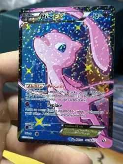 #4 Mew EX RC24/RC25 Legendary Treasures 2013 Full Art Radiant Pokemon Card TCG - Image 4
