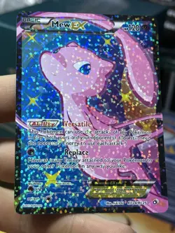 #4 Mew EX RC24/RC25 Legendary Treasures 2013 Full Art Radiant Pokemon Card TCG - Image 5