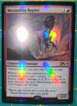 Marauding Raptor Core Set 2020 Foil 150/280 - Image 1