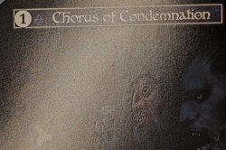 Chorus Of Condemnation - Unique Foil - Sorcery Contested Realm Gothic - Image 5