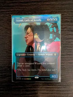 Azami, Lady of Scrolls (Borderless) Commander Masters Foil - Image 1