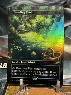 MTG | Breeding Pool (Borderless) ✨FOIL✨ [Unfinity] - Image 1