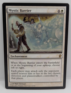 Mystic Barrier Commander 2013 Regular NM MTG - Image 1