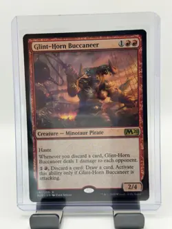 MTG, Glint-Horn Buccaneer LP 141 Core Set 2020 Regular - Image 1