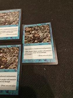 MTG Magic The Gathering - Steal Enchantment x7- NM/LP - NR - Blue - Tempest - Image 3