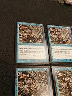 MTG Magic The Gathering - Steal Enchantment x7- NM/LP - NR - Blue - Tempest - Image 4