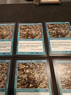 MTG Magic The Gathering - Steal Enchantment x7- NM/LP - NR - Blue - Tempest - Image 5