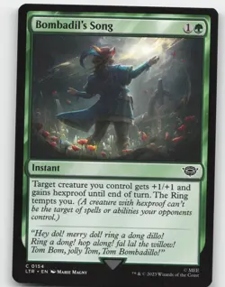Bombadil's Song #154 Magic_the_gathering The Lord of the Rings Near Mint - Image 1