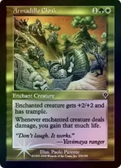 Armadillo Cloak x1 - FOIL Invasion Magic The Gathering - Image 1