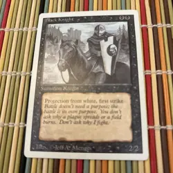 Black Knight x4 Revised Edition Magic MtG Free Shipping - Image 3