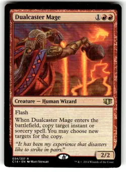 Dualcaster Mage Commander 2014 Regular MTG LP - Image 1