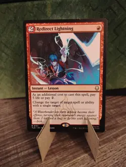 Redirect Lightning Regular TLA Rare NM / Pack Fresh - Image 1