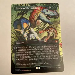 Finale of Devastation (Borderless) Commander Masters Foil - Image 1