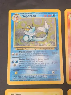 Vintage Rare Holo Pokemon Card Lot 1999/2000 - Base Set, Jungle, Fossil - MP/HP - Image 2