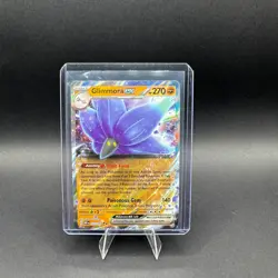 Glimmora EX Pokemon Obsidian Flames 123/197 Double Rare Holo SV NM - Image 1