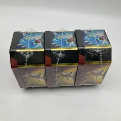 Lot of (3) Pokemon TCG Hidden Fates Charizard GX Tin Sealed 12 Total Packs - Image 4