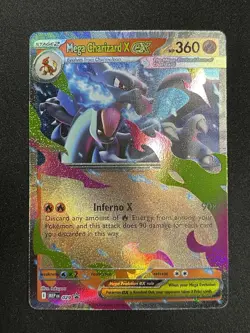 Pokemon Mega Charizard X EX 029 Mega Evolution Promo MINT - Image 2