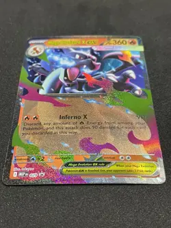 Pokemon Mega Charizard X EX 029 Mega Evolution Promo MINT - Image 3