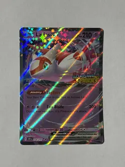 Pokemon TCG STAMPED PROMO Latias Ex 076/191 Surging Sparks - Image 1