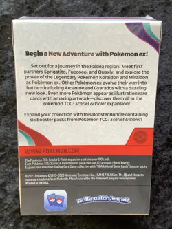 Pokemon TCG Scarlet & Violet Booster Bundle Box - 6 Packs - Factory Sealed 820650853371 - Image 2