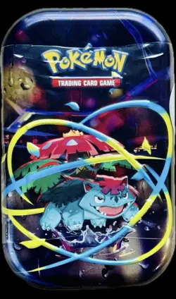 POKEMON MEGA HEROES MINI TIN MEGA VENUSAUR ARTWORK 2 PACKS NEW FACTORY SEALED! - Image 1