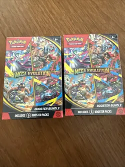 Pokemon TCG: 2 x Mega Evolution Booster Bundle - Sealed - Fast Shipping! - Image 1