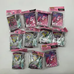 Lot of (11) Pokemon TCG Fusion Strike Mini Portfolio Sealed 11 Booster Packs - Image 2