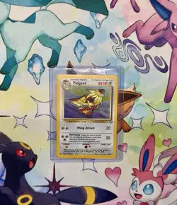 1999 Pokemon Jungle Pidgeot 8/64 Holo Unlimited Holo Rare NM - Image 1