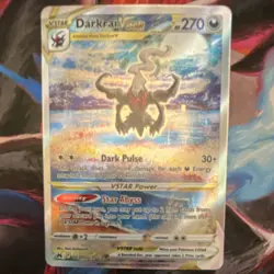 Pokemon Darkrai VSTAR Ultra Rare Holo Full Art Crown Zenith GG50/GG70 - Image 1