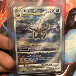 Pokemon Darkrai VSTAR Ultra Rare Holo Full Art Crown Zenith GG50/GG70 - Image 3
