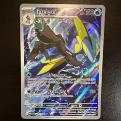 Pokemon TCG Inteleon Full Art Holo 142/132 Rare NM/Mint Mega Evolution 2025 - Image 1