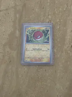 Pokemon TCG Voltorb 100/165 Professor Program Promo 151 Mew Reverse Holo - Image 1