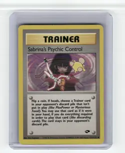 Sabrina's Psychic Control Gym Challenge Uncommon Pokemon Near Mint or Better - Image 1