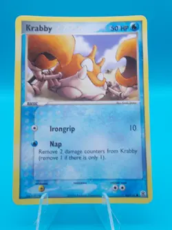 Krabby 66/112 Firered & Leafgreen Pokemon TCG Regular Lightly Played - Image 1