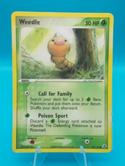 Weedle 86/112 FireRed & LeafGreen Pokemon TCG Regular Lightly Played - Image 1