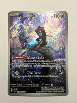 Munkidori 072/064 Shrouded Fable Illustration Rare NM Pokemon TCG - Image 1