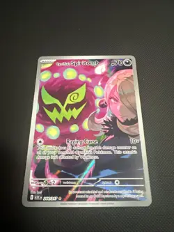 Pokemon TCG Cynthia's Spiritomb 244/217 Rare Full Art 70 HP Basic ASC EN 2026 - Image 1