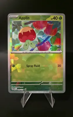 Applin NM 009/131 Sv: Prismatic Evolutions Pokemon TCG Pokeball Holo - Image 1