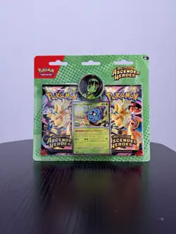 Pokemon TCG Mega Evolution Ascended Heroes 2pk Blister - Erika's Tangela - Image 1