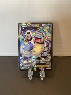 Pokemon Blastoise EX XY122 XY Holo Pokemon - Image 1