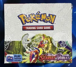Pokemon 2023 Scarlet & Violet Base Booster Box TCG Nm M - Image 1