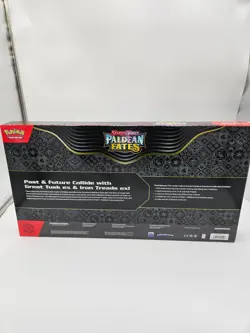Pokemon Paldean Fates Great Tusk ex & Iron Threads ex Premium Collection Sealed - Image 2