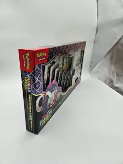Pokemon Paldean Fates Great Tusk ex & Iron Threads ex Premium Collection Sealed - Image 3