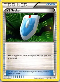 Pokemon TCG VS Seeker 109/119 Phantom Forces NM - Image 1